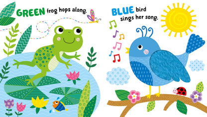 North Parade Touch and Feel Garden Sound Book with 10 Nature Sounds for Kids