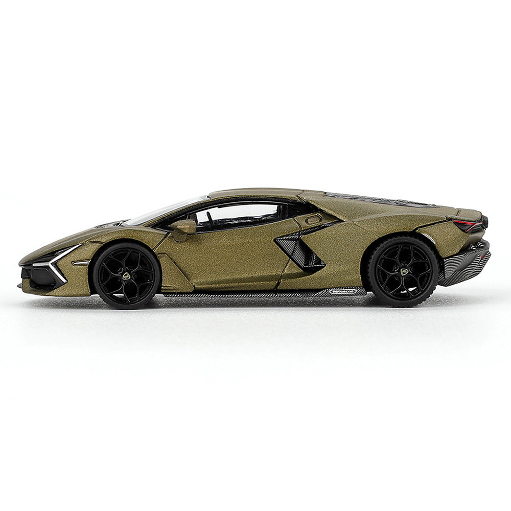 MINI GT 1:64 Scale Lamborghini Revuelto Verde Gea Matte Die-Cast Model Car