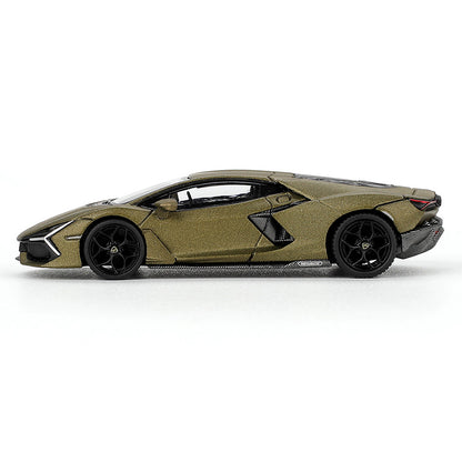 MINI GT 1:64 Scale Lamborghini Revuelto Verde Gea Matte Die-Cast Model Car