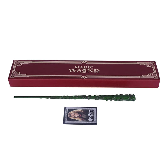 Classic Handcrafted Harry Potter Wand with LED – 35 cm Hermione Granger Wizard Stick for Collectibles & Cosplay - Jaiman Toys