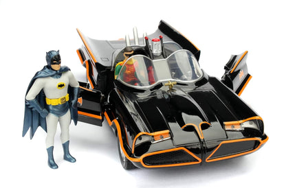 Jada Batman 1966 Classic Batmobile 1:24 Die-Cast Model with Batman Figure