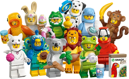 Lego 71051 Minifigures Animals Series 28 - 7 Pieces (Pack Of 12 Mini-figures)
