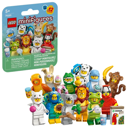 Lego 71051 Minifigures Animals Series 28 - 7 Pieces (Pack Of 12 Mini-figures)