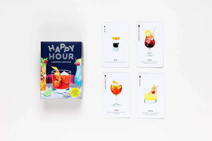 Happy Hour: The Cocktail Card Game – Mix, Match & Shake Things Up - Jaiman Toys