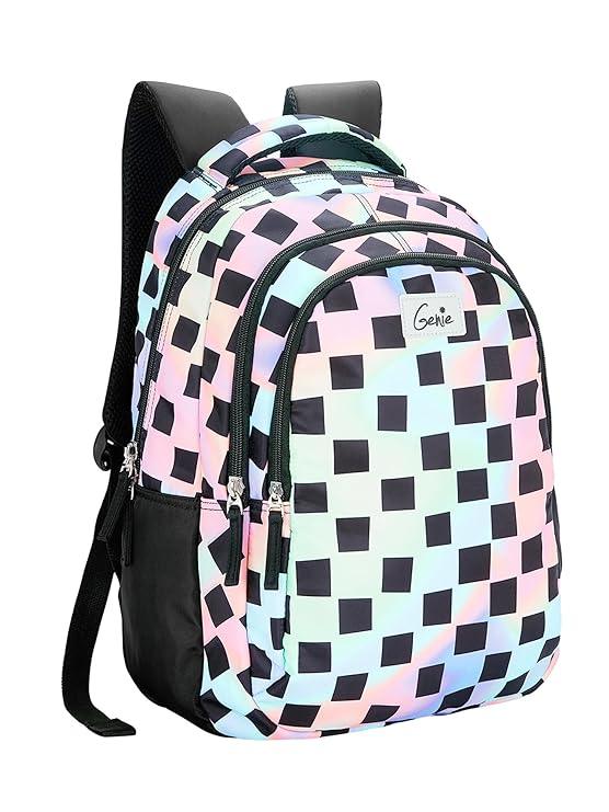 Genie Iridescence 17-Inch Casual Backpack – 27L | Stylish, Lightweight & Spacious - Jaiman Toys