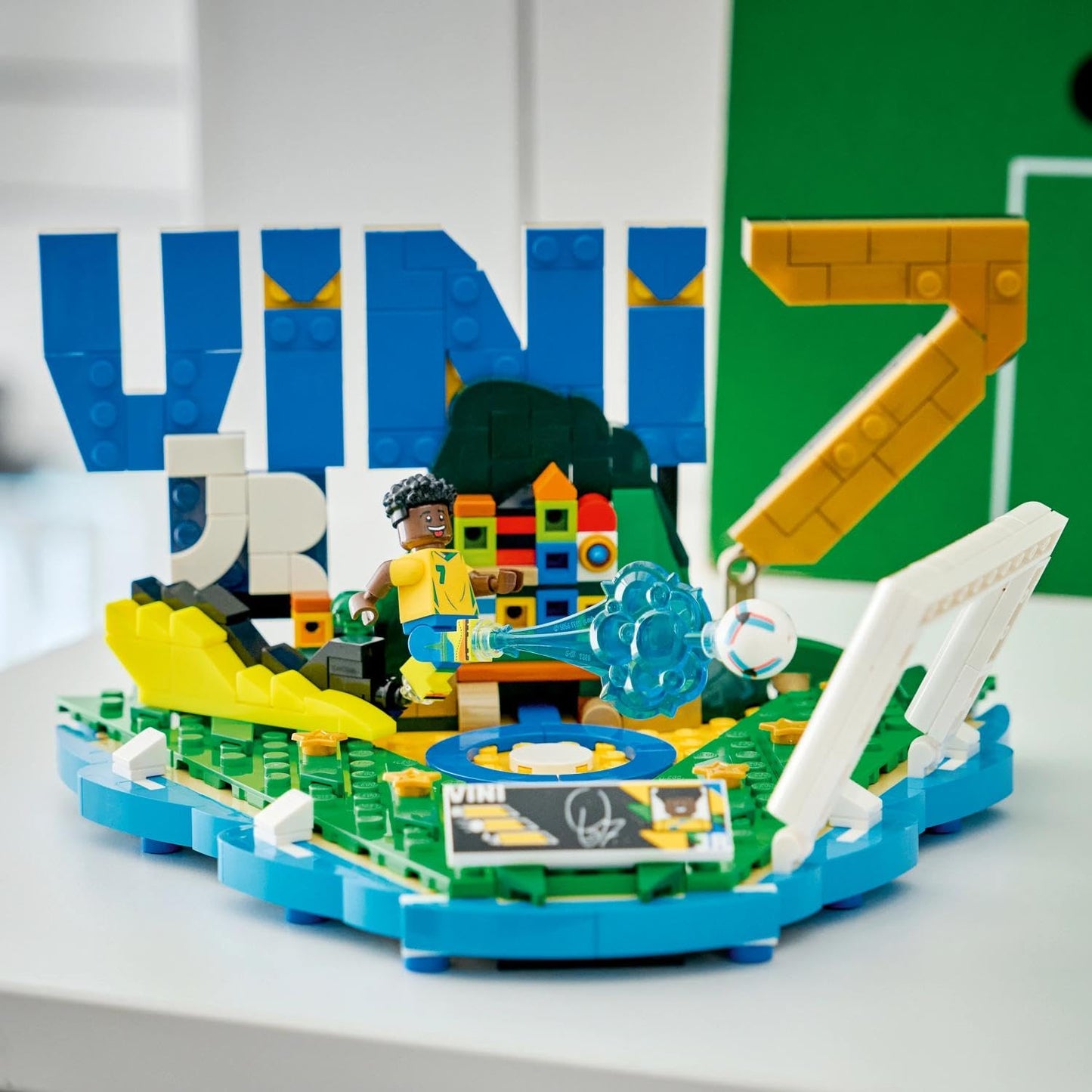 LEGO® Editions Vini Jr. Soccer Highlights 43027 Set, 510 Pieces