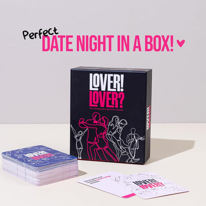 Lover Lover: The Ultimate Card Game for Couples | Goofy, Romantic Fun for Date Nights & Beyond!