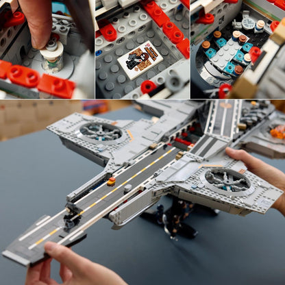 LEGO Marvel S.H.I.E.L.D. Helicarrier - Collectible Building Set for Adults, Ages 18+ - Marvel Bedroom or Home Office Decor - Includes 6 Minifigures - Gift for Men & Women - 76354