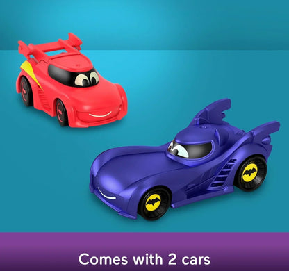 Fisher-Price DC Batwheels Toy Car Race Track' Launch & Race Batcave with Lights & Sounds - Jaiman Toys