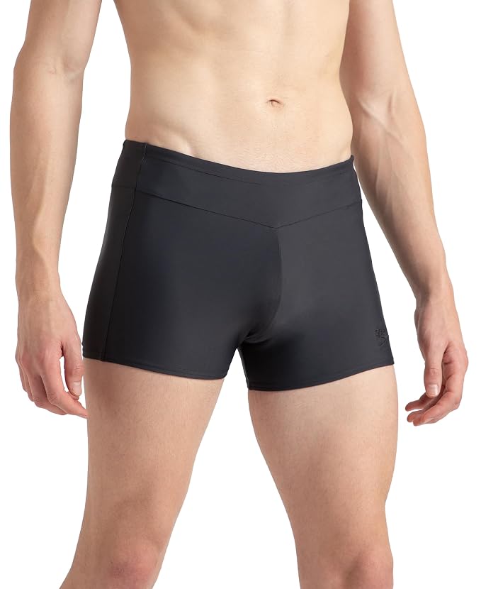 Speedo Men’s Endurance 10 Essential Logo Aquashort – Chlorine Resistant Swim Shorts