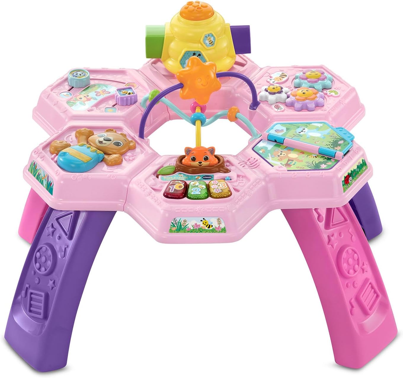 VTech Buzz and Learn Activity Table with Seven Interactive Play Zones