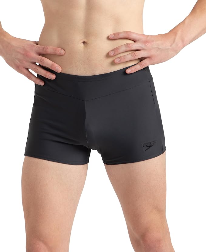 Speedo Men’s Endurance 10 Essential Logo Aquashort – Chlorine Resistant Swim Shorts