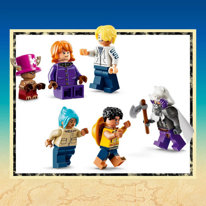 LEGO 75645 ONE PIECE Battle at Drum Castle – Castle Playset with Luffy, Nami, Sanji, Vivi, Chopper & Wapol, Ages 9+