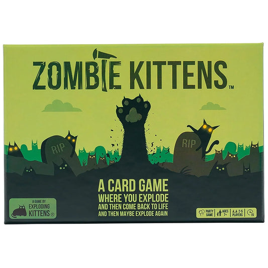 Exploding Kittens Zombie Kittens Card Game - Jaiman Toys