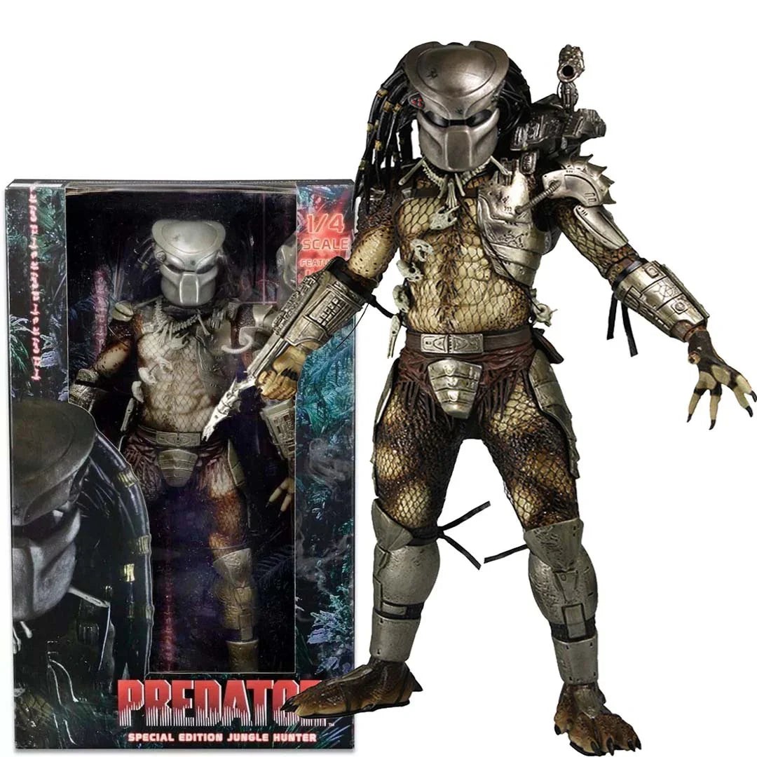 NECA – Predator (1987) – Jungle Hunter 1/4 Scale Action Figure with LED Lights - Jaiman Toys