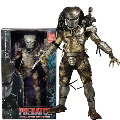 NECA – Predator (1987) – Jungle Hunter 1/4 Scale Action Figure with LED Lights - Jaiman Toys