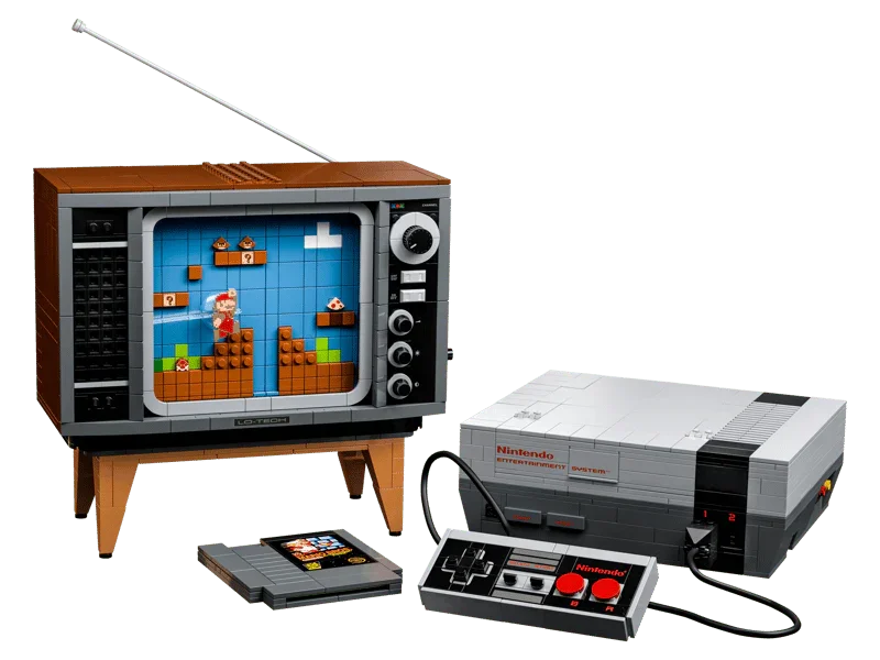 LEGO Nintendo Entertainment System 71374 NES Building Kit (2,646 Pieces) Multicolor