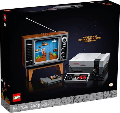 LEGO Nintendo Entertainment System 71374 NES Building Kit (2,646 Pieces) Multicolor