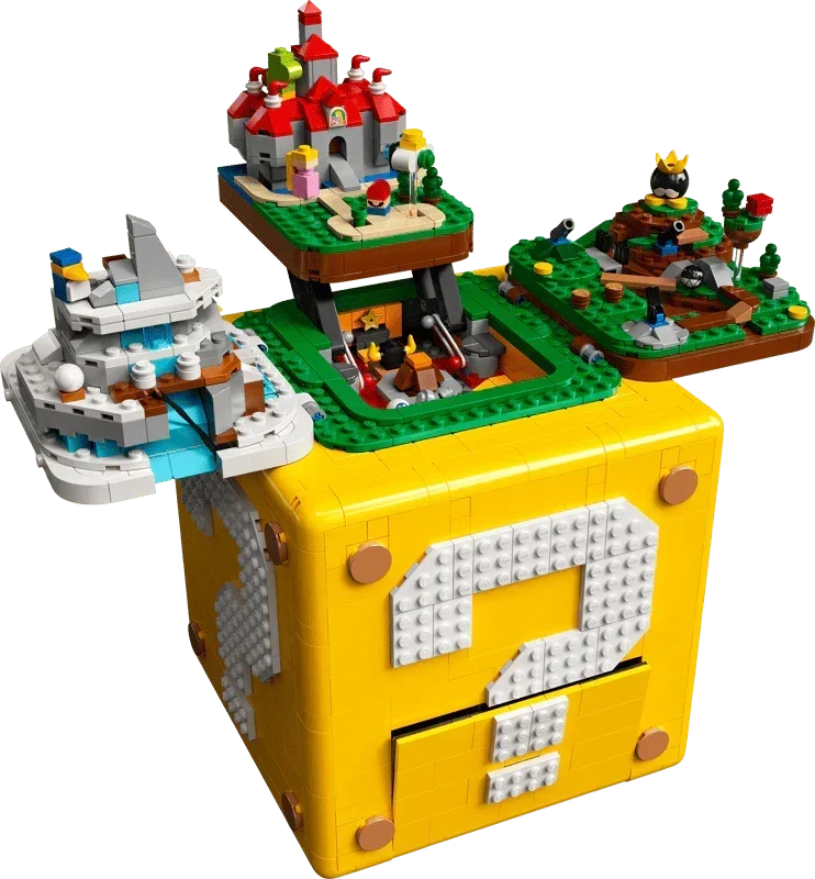 Lego Super Mario 71395 64 Question Mark Block (2064 pcs)