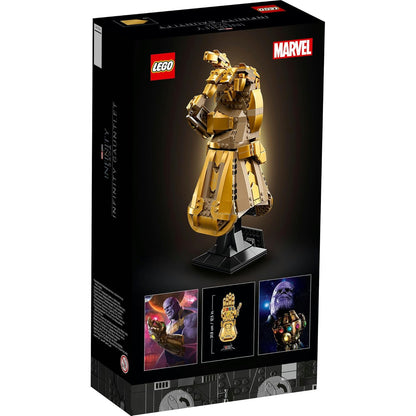 LEGO 76191 Marvel Infinity Gauntlet Building Set for Adults – Thanos Infinity Stones Collectible Display Model (590 Pieces)