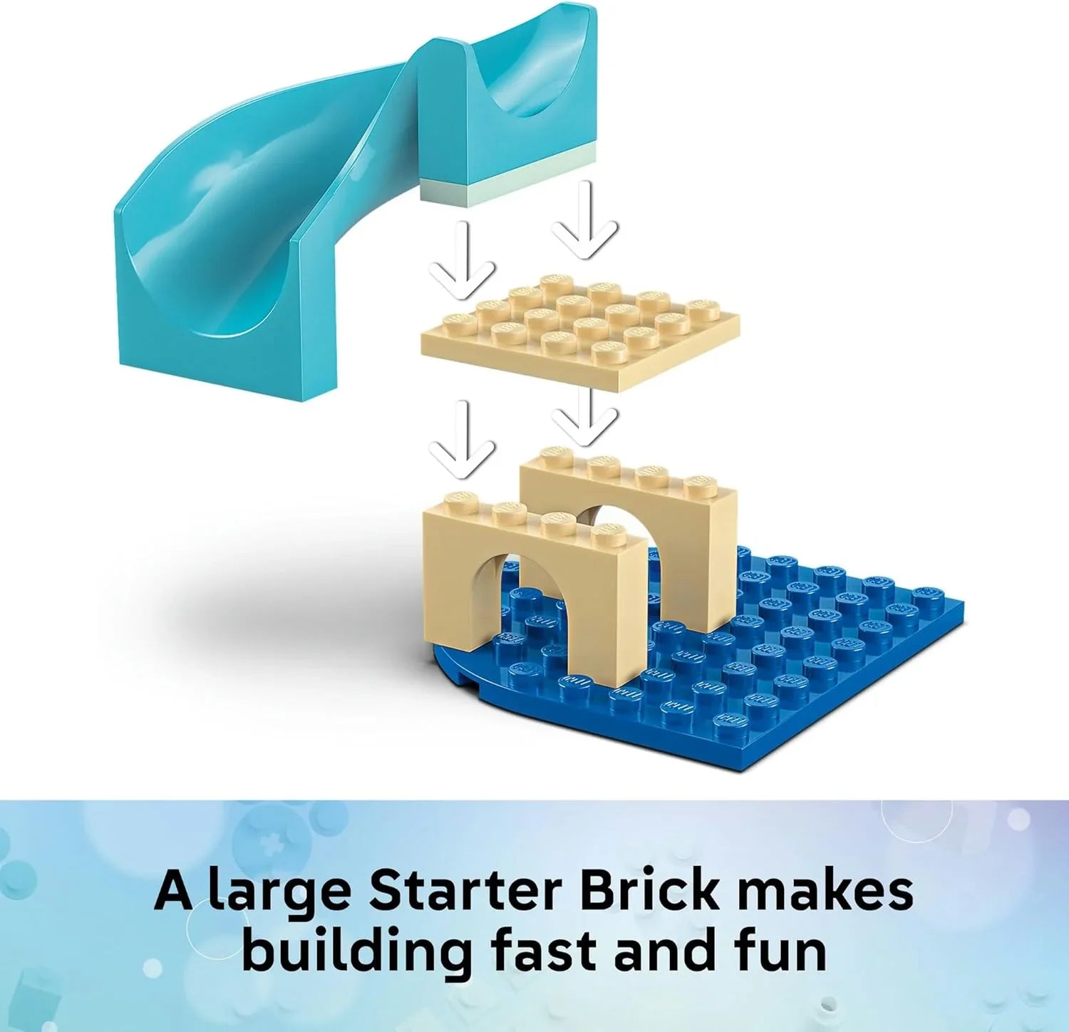 LEGO 11204 Gabby’s Dollhouse Mermaid Gabby’s Aquarium Adventure 11204 Sea Creature Toy with Ocean Life and Animals, Small Toy for Kids - Jaiman Toys