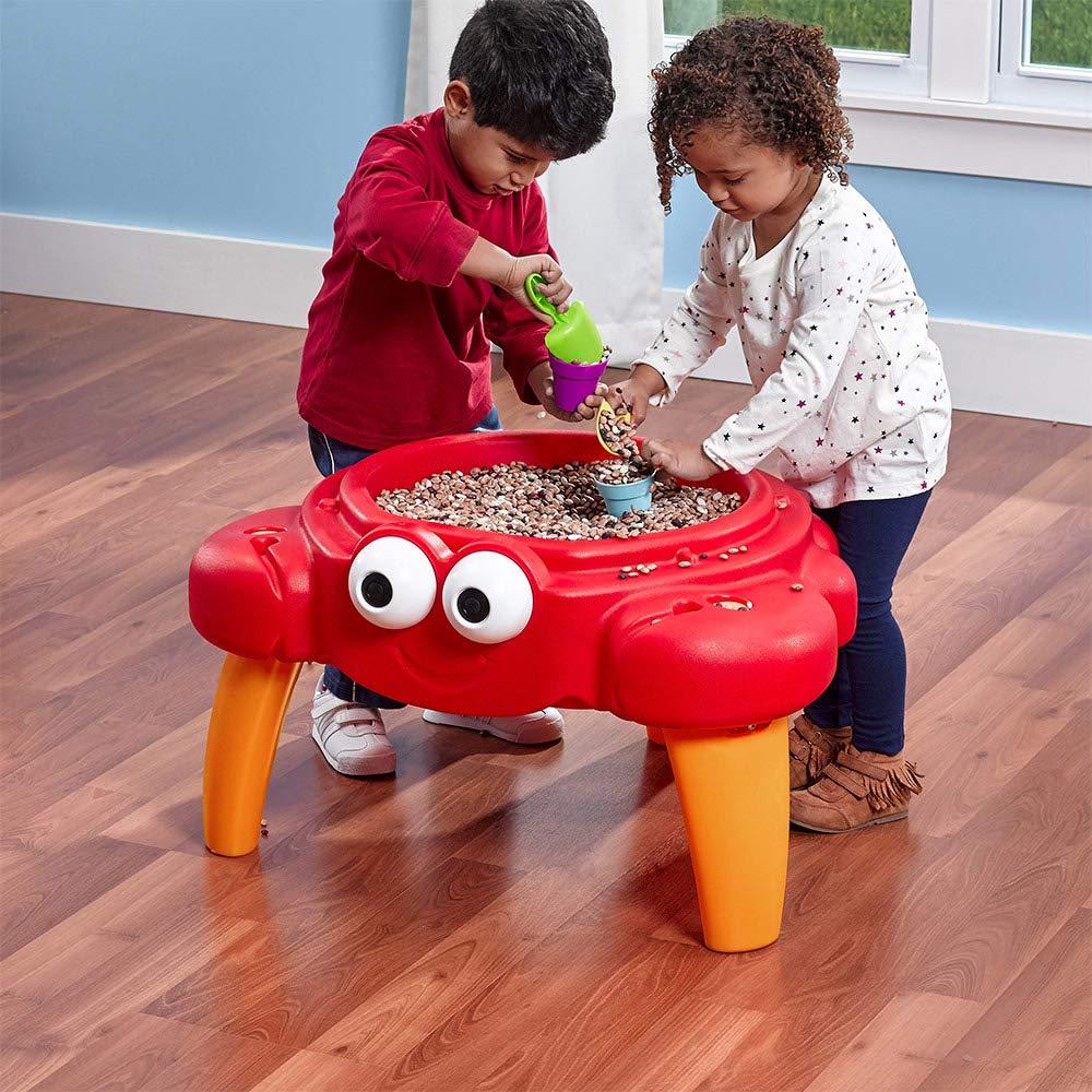 Step2 Crabbie Sand Table – Outdoor Sandbox Toy with Lid & Accessories - Jaiman Toys