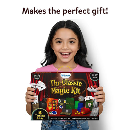 Skillmatics The Classic Magic Kit – 50 Magic Tricks for Ages 10–99