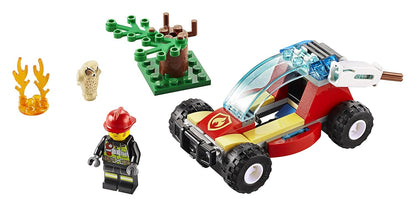 LEGO 60247 City Forest Fire Response Buggy with Firefighter- Multicolor, 84 Pcs