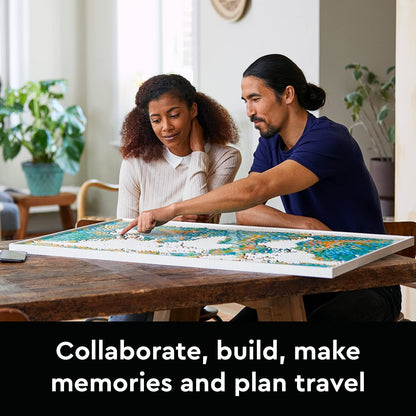 LEGO 31203 Art World Map  Building Kit (11,695 Pieces) | Customizable Wall Art & Home Décor Set for Adults