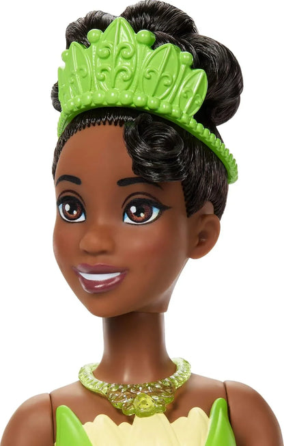 Disney Princess 2-in-1 Stories Tiana Fashion Doll with 2 Snap-On Bodices, 2 Skirts & 9 Accessories - Jaiman Toys