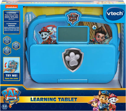 VTech PAW Patrol Learning Tablet | Interactive Educational Laptop Tablet with 6 Learning Activities, Typing, Phonics, Math & Clock Games for Kids