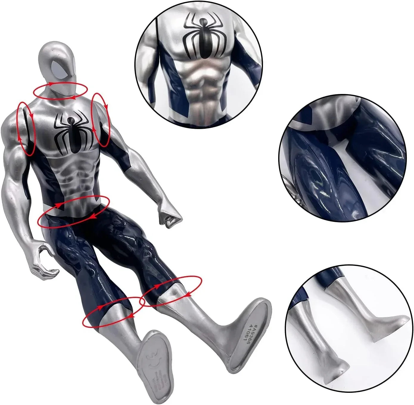 Marvel Titan Hero Series Armored Spiderman Action Figure - Jaiman Toys