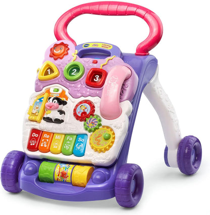 VTech Sit-to-Stand Learning Walker Age 9 Months to 3 Years- 4 Color Options