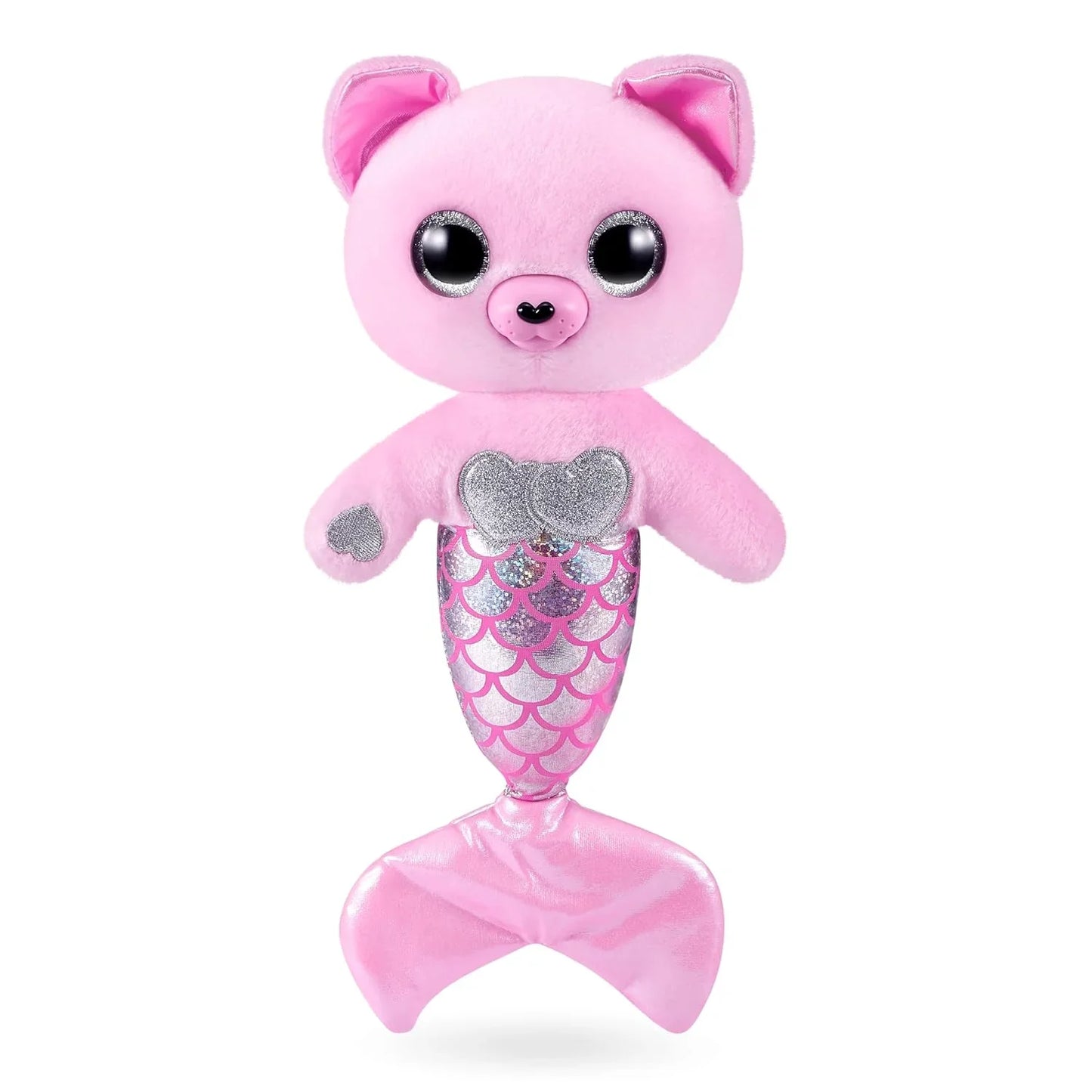 Pets Alive Furmaids by ZURU Mermaid Plush Interactive Light and Sound Girls Toy (Pink Rabbit) - Jaiman Toys