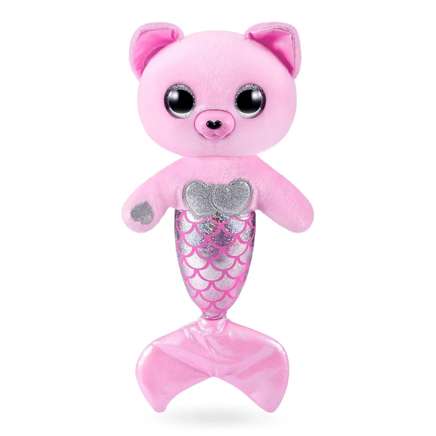 Pets Alive Furmaids by ZURU Mermaid Plush Interactive Light and Sound Girls Toy (Pink Rabbit) - Jaiman Toys