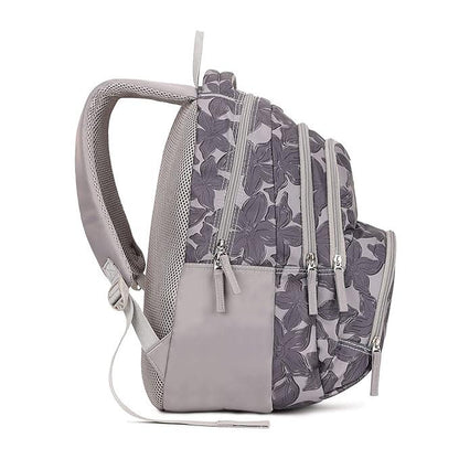 Genie Spring Backpack for Girls – 17” | Cute, Colorful, Lightweight & Water-Resistant with Happy Pouch - Jaiman Toys