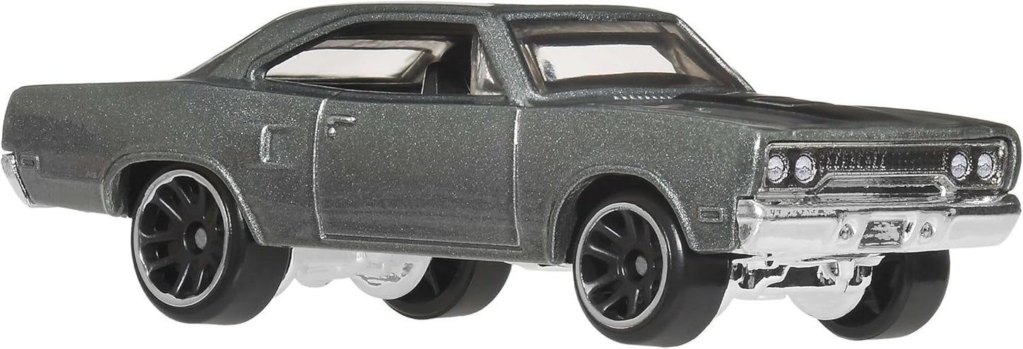 Hot Wheels Silver Series 1:64 Fast & Furious Tokyo Drift 1970 Road Runner Diecast Car | 25 Years Anniversary Collection