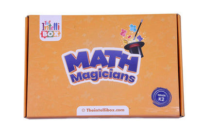 The Intellibox Math Magicians Numeracy Educational Kit for K2 | Early Maths Learning Activity Box for Kids | Numbers, Counting & Problem-Solving Activities