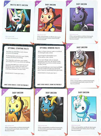 Unstable Unicorns NSFW Expansion Pack Card Game - Jaiman Toys
