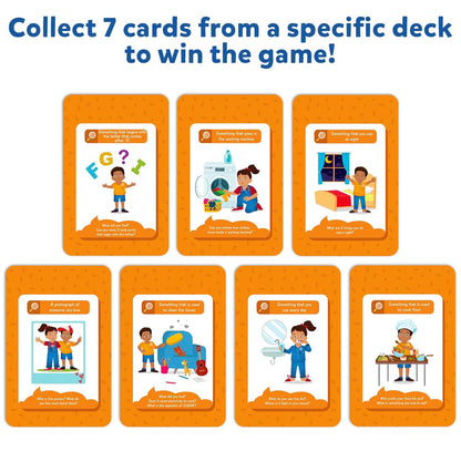 Skillmatics Card Game - Found It 5 in 1 Megapack, Scavenger Hunt for Kids, Girls, Boys, Fun Family Game, Gifts for Ages 4, 5, 6, 7