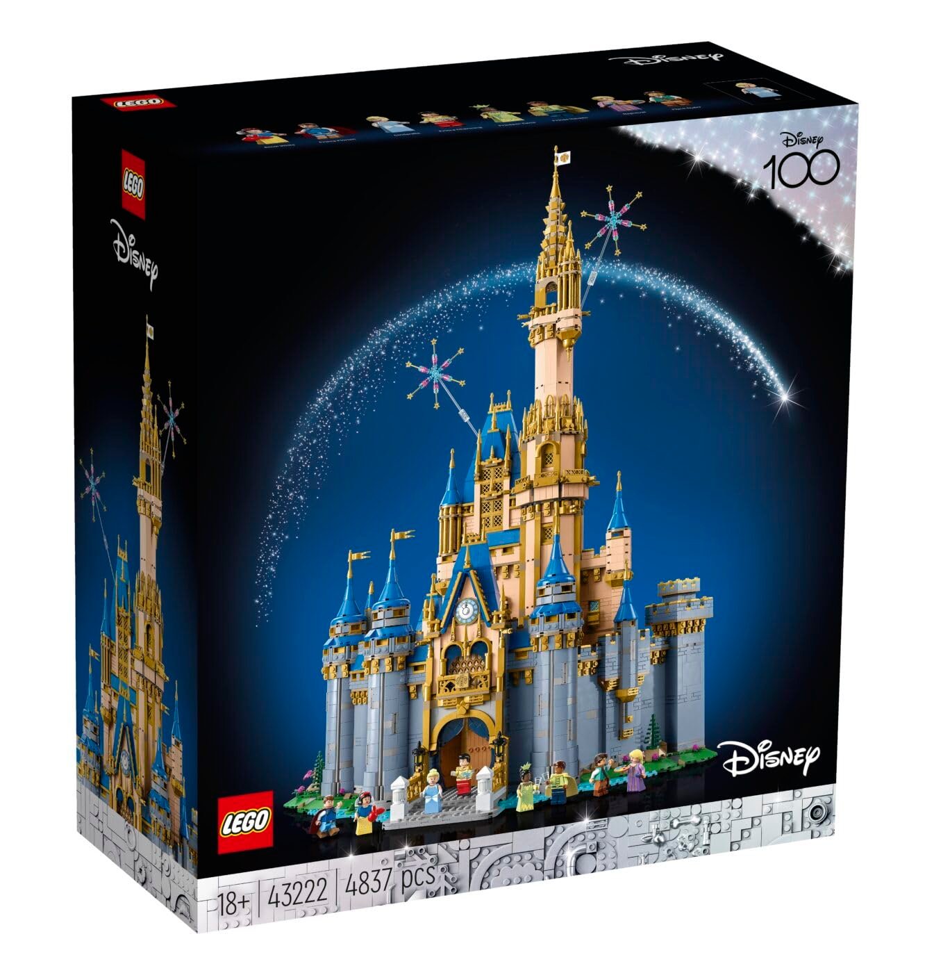 Lego 43222 Disney Castle is an Enchanting 4837-Piece Celebration of Disney's 100th Anniversary