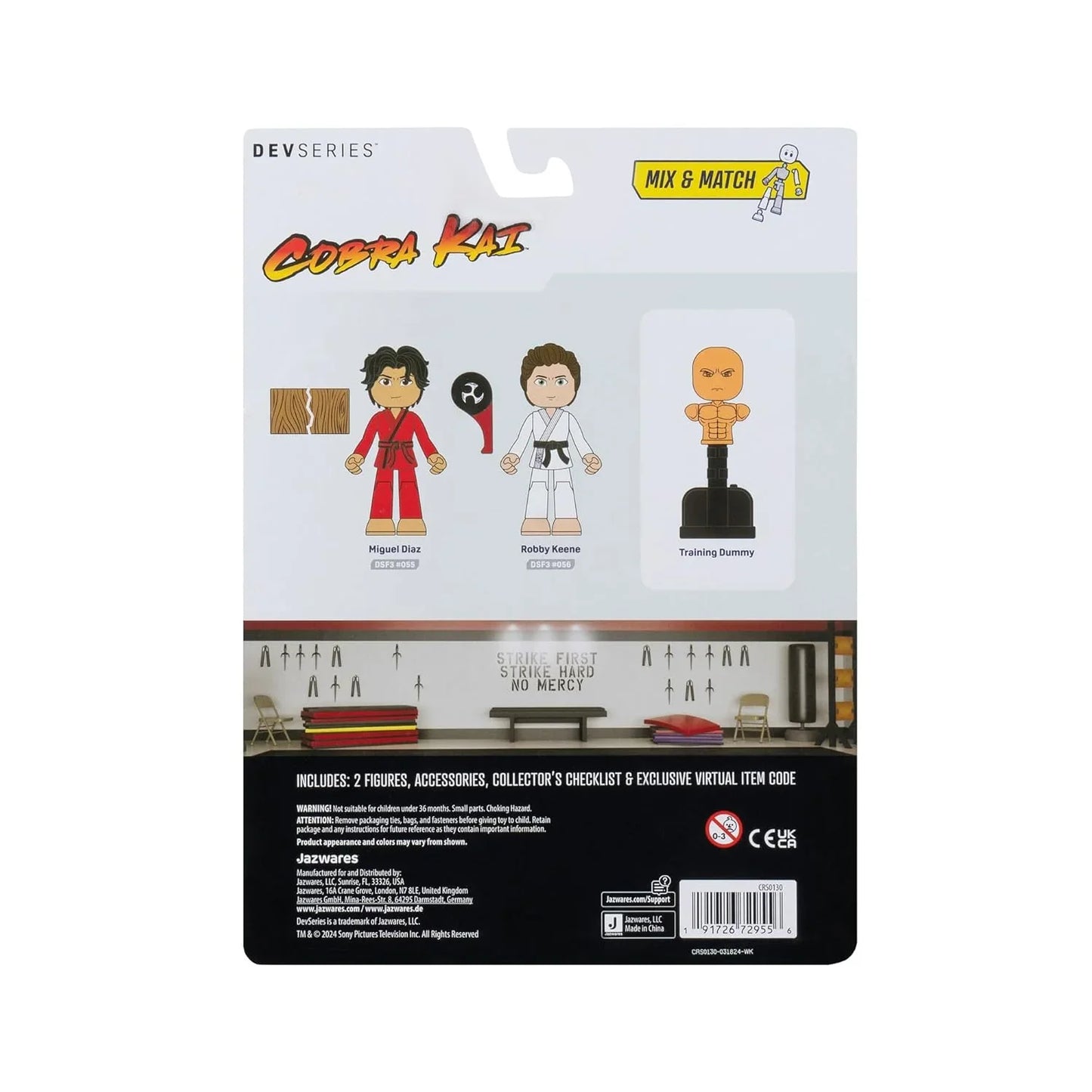 DevSeries Cobra Kai Ultimate Action figure: Diaz vs. Keene Game Pack – 2.75" Action Figures with Accessories & Exclusive Virtual Item - Jaiman Toys