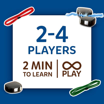 Skillmatics Classics Sizzle Magnetic Strategy Game – 2–4 Players, Two Difficulty Levels