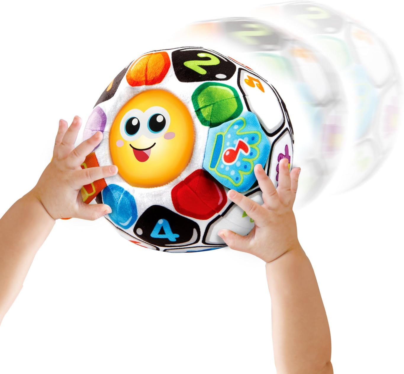 VTech Bright Lights Soccer Ball - For 6 to 36 Months Baby