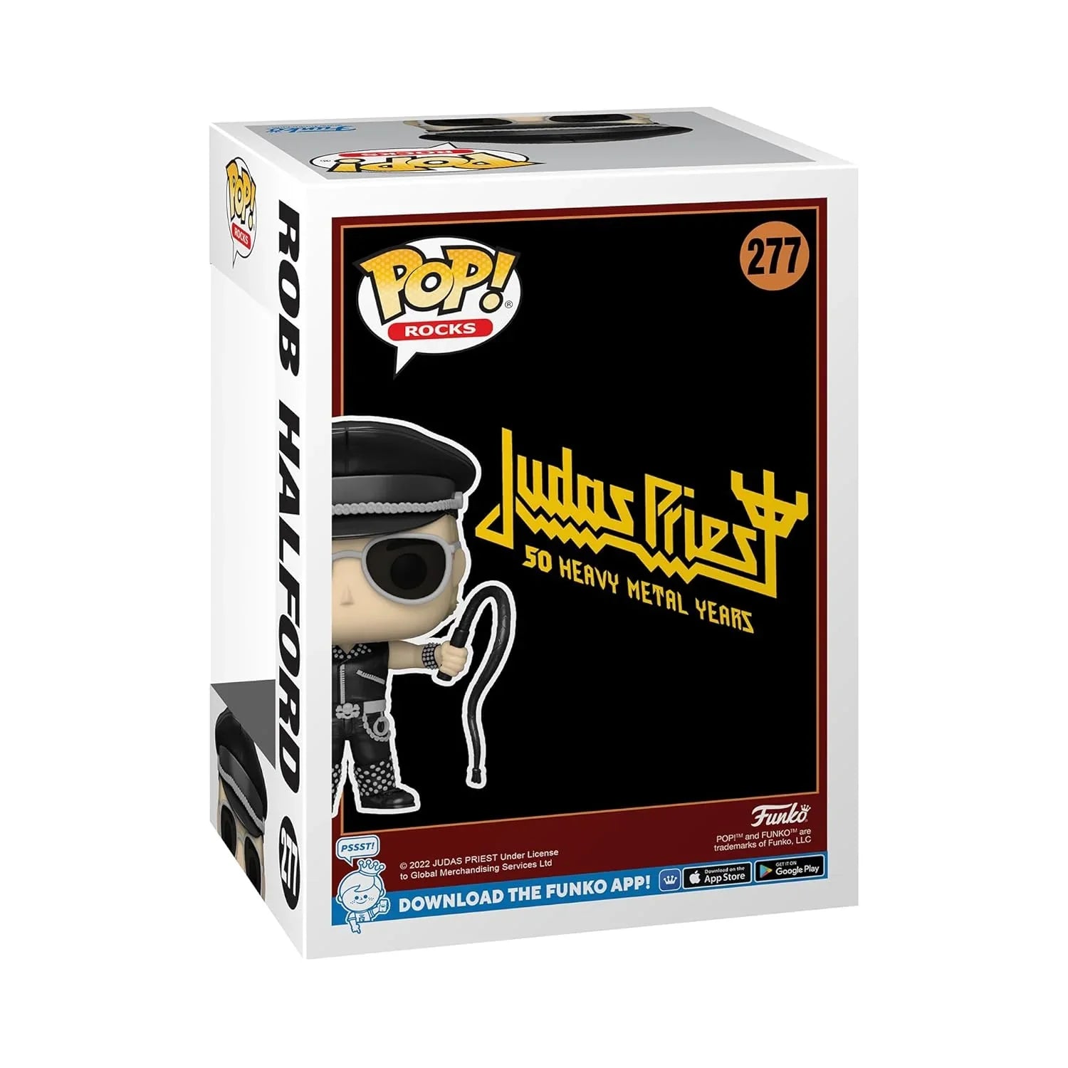 Pop Judas Priest Rob Halford Vinyl Figure - Jaiman Toys