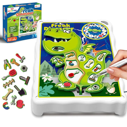 Freak Dinosaur Operation Board Game – Electronic Skill Toy for Kids Ages 4–12 - Jaiman Toys