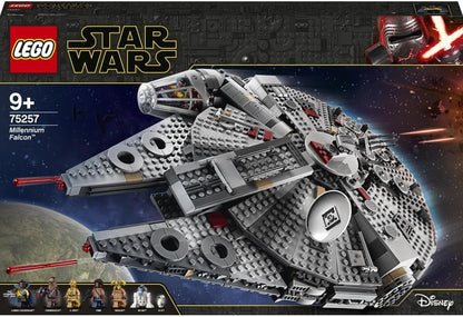 LEGO Star Wars 75257 Millennium Falcon Building Blocks for Kids (1351 Pcs)