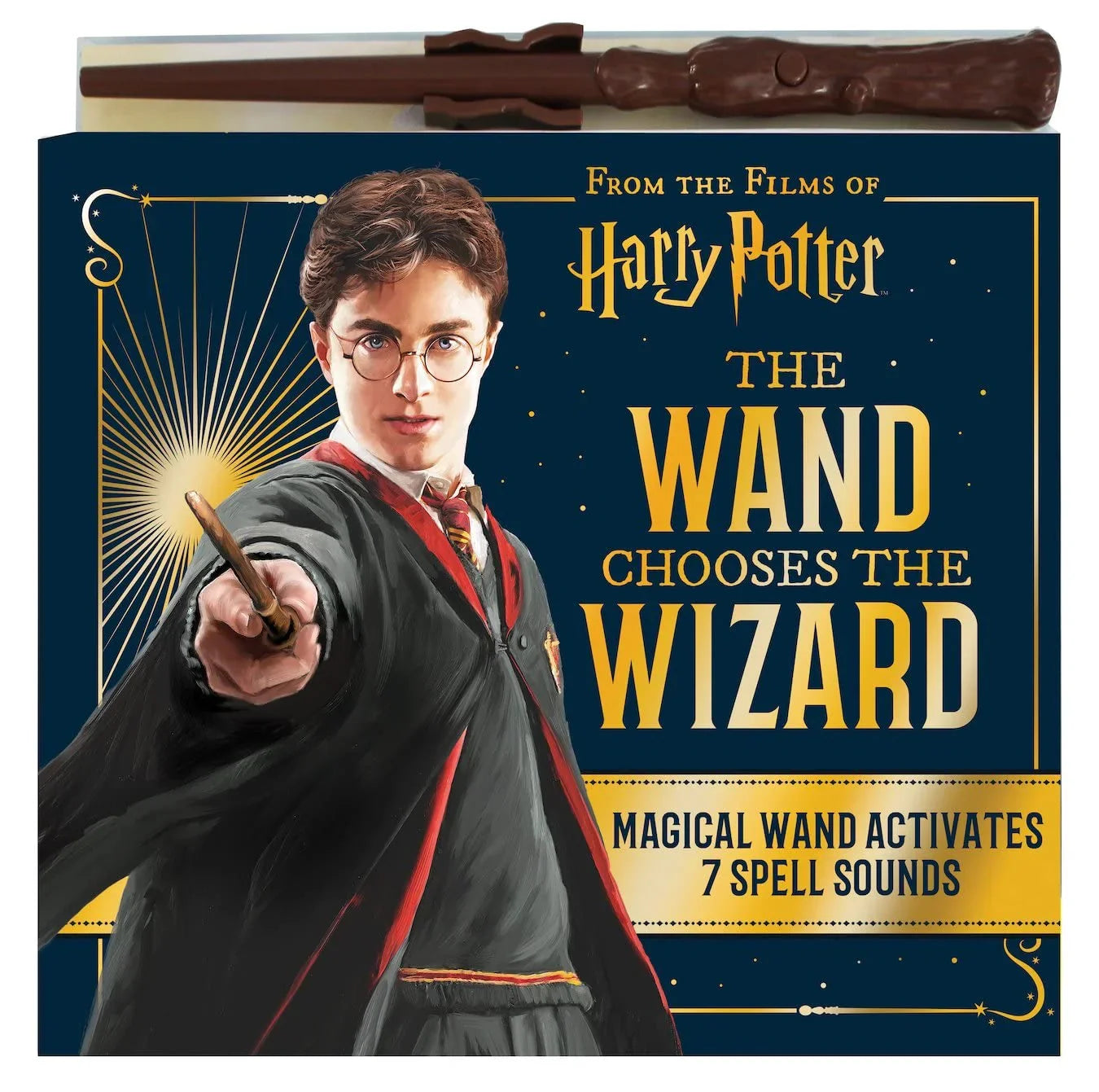 Harry Potter: The Wand Chooses the Wizard – Interactive Wand Book with Spell Sounds