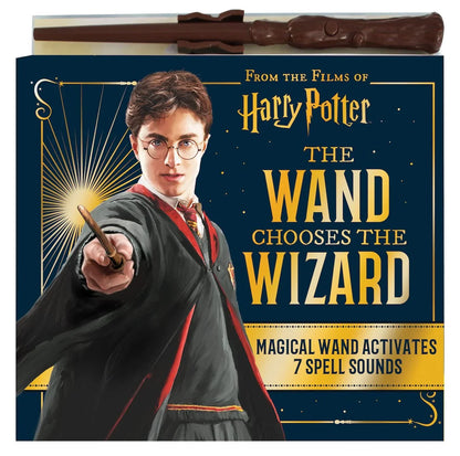 Harry Potter: The Wand Chooses the Wizard – Interactive Wand Book with Spell Sounds