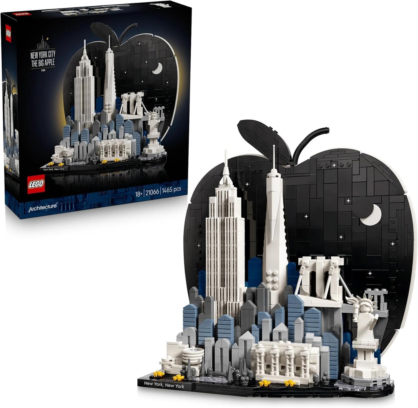 Lego 21066 Architecture New York Big Apple City Building Interior Stylish Toy Birthday Present Block Men Women